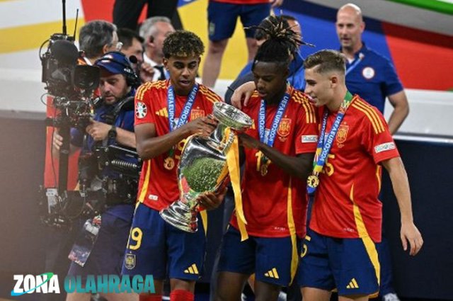 Spanyol Meraih Gelar Euro