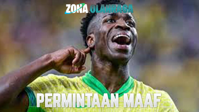 Vinicius Jr Minta Maaf