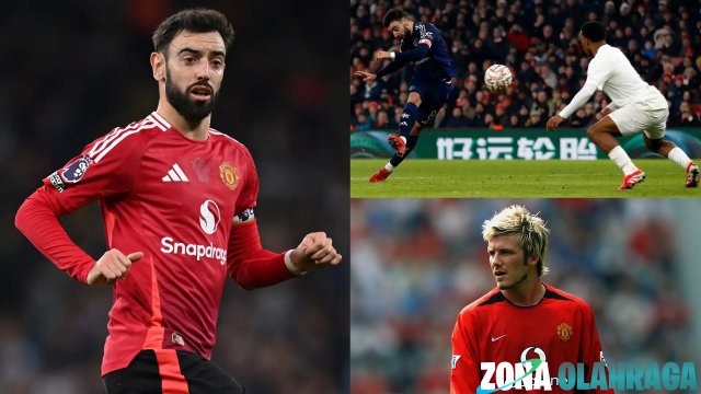 Bruno Fernandes Kini Lebih Baik dari David Beckham!